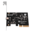ECU06 SuperSpeed USB 20Gbps / USB-C 3.2 Gen 2x2 PCIe expansion card