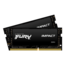 32GB (2 x 16GB) FURY Impact Dual-Rank, DDR4 2666MHz, CL15, Black, SO-DIMM Memory