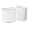 ZenWiFi XD6 White (W-2-PK), IEEE 802.11ax, Dual-Band 2.4 / 5GHz, 574 / 4804 Mbps, 3xRJ45, WiFi Mesh System
