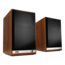 HD6-WAL, Wired/Bluetooth, Real Wood Veneer Walnut, 2.0 Channel Bookshelf Speakers