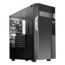 SST-PS14B-EG Tempered Glass, No PSU, ATX, Black, Mid Tower Case