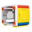 IW-CS- EXPLORER-JWHI Tempered Glass, No PSU, Mini-ITX, Justice White, Mini Tower Case