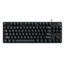 G413 TKL SE, White LED, Tactile Switches, Wired USB, Black, Mechanical Gaming Keyboard