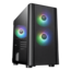 V150 TG ARGB Breeze Tempered Glass, No PSU, microATX, Black, Mini Tower Case