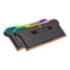16GB (2 x 8GB) VENGEANCE RGB PRO SL DDR4 3200MHz, CL16, Black, RGB LED, DIMM Memory