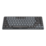 MX MECHANICAL Mini, White, MX Clicky, Bluetooth/Wireless, Graphite, Mechanical Gaming Keyboard