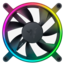 Kunai Chroma 120mm, RGB LEDs, 2200 RPM, 65.5 CFM, 35 dBA, Cooling Fan