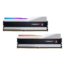 32GB (2 x 16GB) Trident Z5 RGB DDR5 6000MT/s, CL30, Silver/Black, RGB LED, DIMM Memory