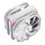 AS500 PLUS WH, 164mm Height, 220W TDP, Copper/Aluminum CPU Cooler