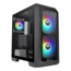 View 300 MX, Tempered Glass, No PSU, E-ATX, Black, Mid Tower Case