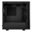 Define 7 Mini, Tempered Glass, No PSU, microATX, Black, Mini Tower Case
