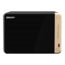 TS-664-4G, 6-bay NAS Server, Intel® Celeron® N5105/N5095, 4-core 2.9GHz processor, 16GB DDR4 RAM (4GB pre-installed), SATA 6Gb/s, 2.5GbLAN / 2, Type-A USB 3.2 Gen 2 / 2, 120W PSU