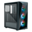 CMP 520, Tempered Glass, No PSU, ATX, Black, Mid Tower Case
