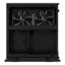 Ridge, No PSU, Mini-ITX, Black, Slim Case
