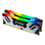 32GB (2 x 16GB) FURY Renegade DDR5 7200MT/s, CL38, Black/Silver, RGB LED, DIMM Memory