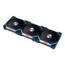 UNI FAN SL V2 Black 3 x 120mm, w/ Controller, ARGB LEDs, 2000 RPM, 64.5 CFM, 29.2 dBA, Cooling Fans