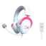 HyperX Cloud II, Virtual 7.1 Surround Sound, USB 2.0, White/Pink, Gaming Headset