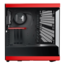 Y40, Tempered Glass, No PSU, ATX, Red, Mid Tower Case