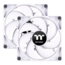 CT140 PC 2 x 140mm, White, 1500 RPM, 77.37 CFM, 30.5 dBA, Cooling Fans