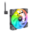 SWAFAN EX12 RGB PC 3 x 120mm, w/ Controller, RGB LEDs, 2000 RPM, 57.11 CFM, 32.5 dBA, Cooling Fans