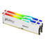 64GB (2 x 32GB) FURY™ Beast DDR5 5200MT/s, CL36, White, RGB LED, DIMM Memory