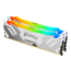 64GB (2 x 32GB) FURY™ Renegade DDR5 6000MT/s, CL32, White/Silver, RGB LED, DIMM Memory