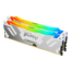 32GB (2 x 16GB) FURY™ Renegade DDR5 6000MT/s, CL32, White/Silver, RGB LED, DIMM Memory