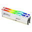 32GB (2 x 16GB) FURY™  Beast DDR5 6000MHz, CL36, White, RGB LED, DIMM Memory