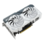 GeForce RTX™ 4060 DUAL-RTX4060-O8G-WHITE, 2505 - 2535MHz, 8GB GDDR6, Graphics Card
