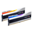 32GB (2 x 16GB) Trident Z5 RGB DDR5 7800MT/s, CL36, Silver/Black, RGB LED, DIMM Memory