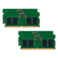 128GB (4 x 32GB) 2x KVR52S42BD8K2-64 DDR5 5200MHz, CL42, SO-DIMM Memory