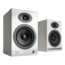 HD5-WHT, Wired/Bluetooth, Hi-Gloss Piano White, 2.0 Channel Bookshelf Speakers