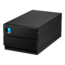 16TB LaCie 2big RAID, USB-C 3.2 Gen 2, Black, External Hard Drive