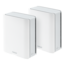 ZenWiFi BT6(W-2-PK), IEEE 802.11be, Tri-Band 2.4GHz / 5GHz / 6GHz, 688 / 2882 / 5762 Mbps, 3xRJ45, 1x USB 3.0, Wireless Mesh System - TAA Compliant