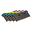 32GB (4 x 8GB) VENGEANCE® RGB PRO SL DDR4 3600MHz, CL18, Black, RGB LED, DIMM Memory