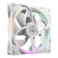 Light Wings LX Reverse 140mm, White, ARGB LEDs, 1300 RPM, 51.4 CFM, 25.5 dBA, Cooling Fan