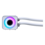 Glacier One 360D30 X2, White, 360mm Radiator, Liquid Cooling System