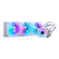 Glacier One 360D30 X2, White, 360mm Radiator, Liquid Cooling System