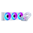 Glacier One 360M25 G2, White, 360mm Radiator, Liquid Cooling System