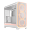 Meshify 3 XL Ambience Pro RGB TG Light Tint, Tempered Glass, No PSU, E-ATX, White, Full Tower Case