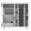 AX700 TG Snow, Tempered Glass, No PSU, XL-ATX, White, Full Tower Case