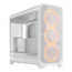 Meshify 3 XL RGB TG Light Tint, Tempered Glass, No PSU, E-ATX, White, Full Tower Case