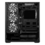 MAG PANO 110R PZ, Tempered Glass, No PSU, ATX, Black, Mid Tower Case