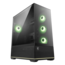 MAG PANO 110R PZ, Tempered Glass, No PSU, ATX, Black, Mid Tower Case