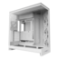 H9 Flow (2025), Tempered Glass, No PSU, E-ATX, White, Mid Tower Case