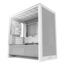 H3 Flow (2025), Tempered Glass, No PSU, microATX, White, Mini Tower Case