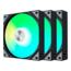 ROTA SL ARGB 120 3 x 120mm, ARGB LEDs, 1850 RPM, 65.64 CFM, 28.87 dBA, Cooling Fans