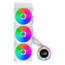 HydroShift II LCD-C 360CL, White, 360mm Radiator, Liquid Cooling System