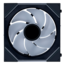 UNI FAN SL-INF Wireless Reverse 120mm, ARGB LEDs, 2200 RPM, 69.7 CFM, 32.2 dBA, Cooling Fan