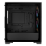 Elite 302, Tempered Glass, No PSU, microATX, Black, Mini Tower Case